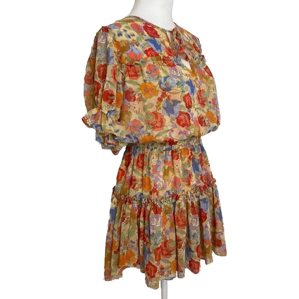 NWT Misa Los Angeles X Revolve Avani Dress in Vintage Floral $334 Small - Picture 7 of 16